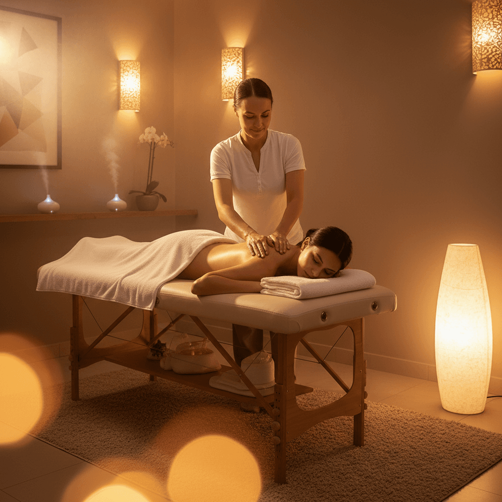 पेशेवर स्पा मालिश सेवा