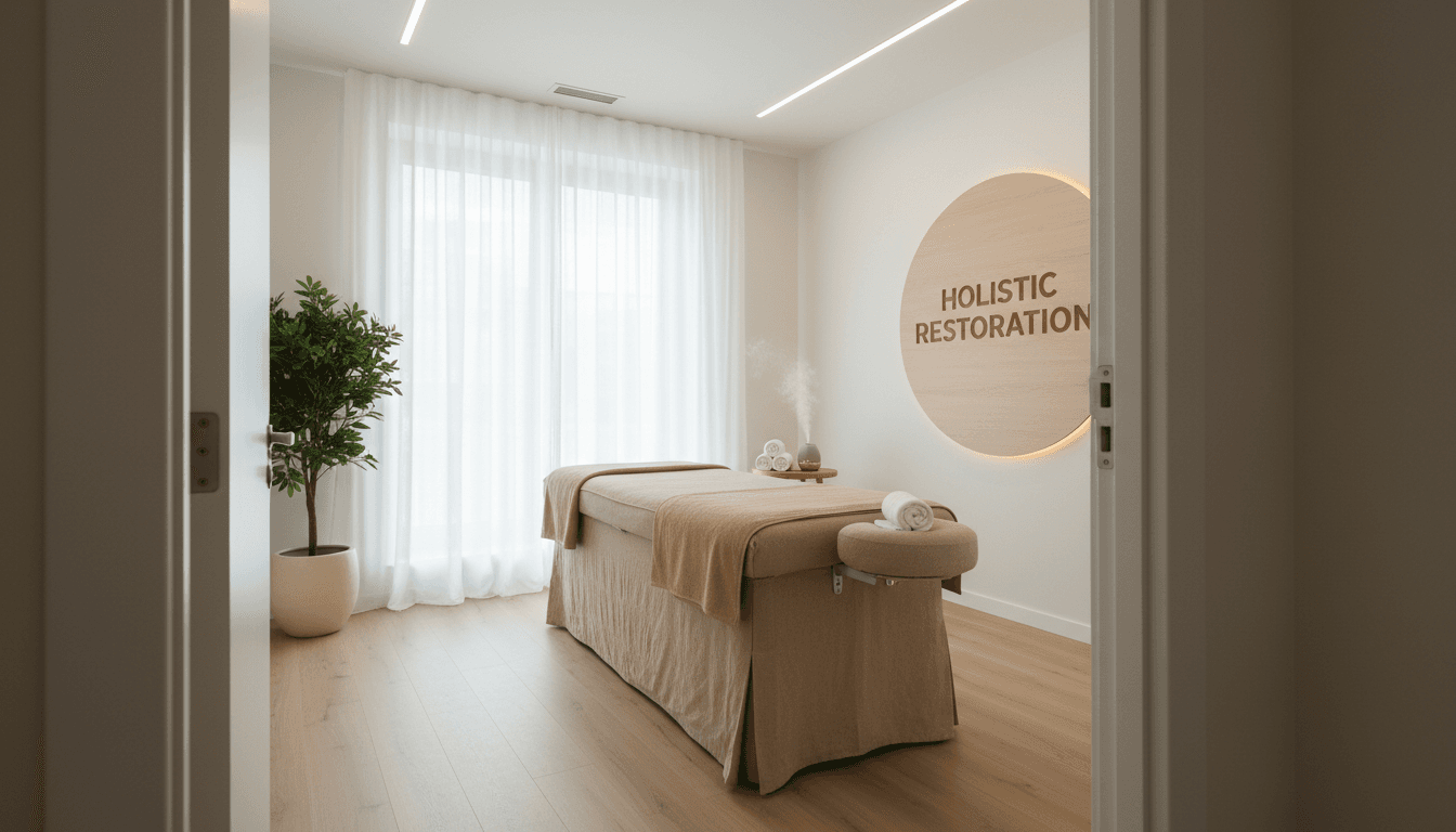 स्पा सुविधा वातावरण